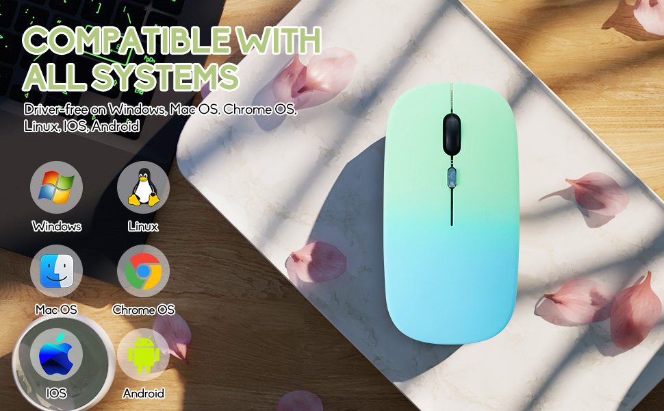 Wireless Bluetooth Mouse,