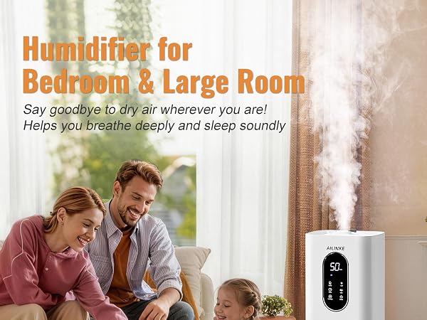 Humidifier for Bedroom &amp;amp; Large Room