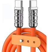 Reflex Power 100W Type-C to Type-C Fast Charging Cable, 2M, Soft Silicone, Zinc Alloy, 480Mbps Da...