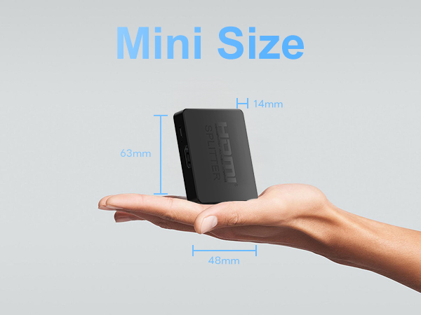 portable hdmi splitter 4 k 