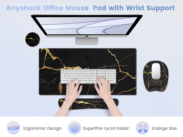 cool desk wrist support mouse pad wrist support keyboard wrist rest pad wrist rest mouse mat cool