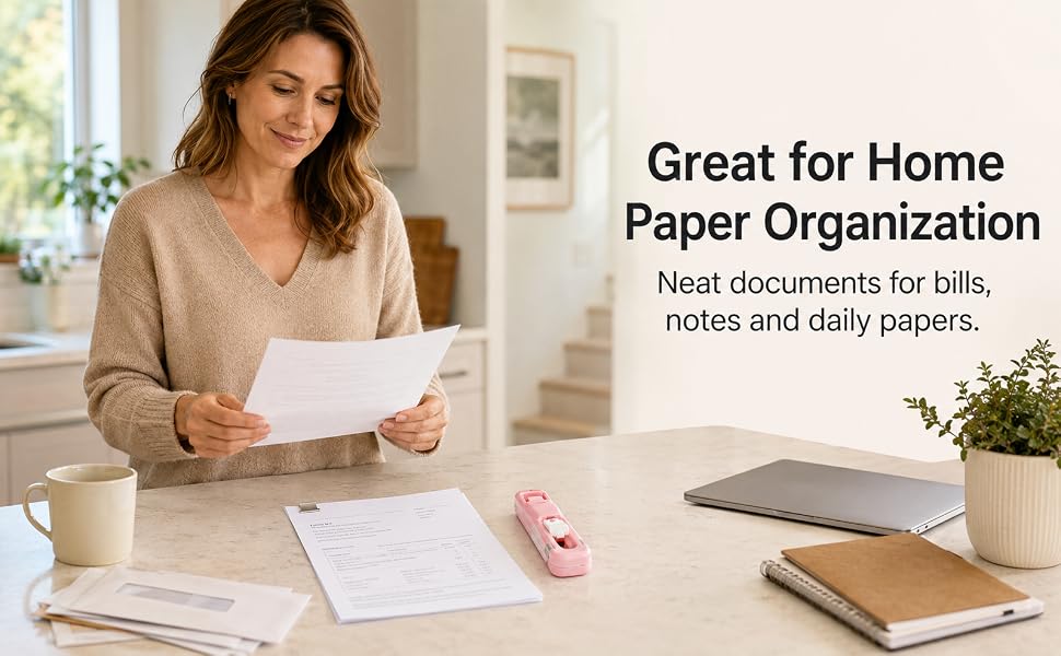 Great for Home Paper Organization