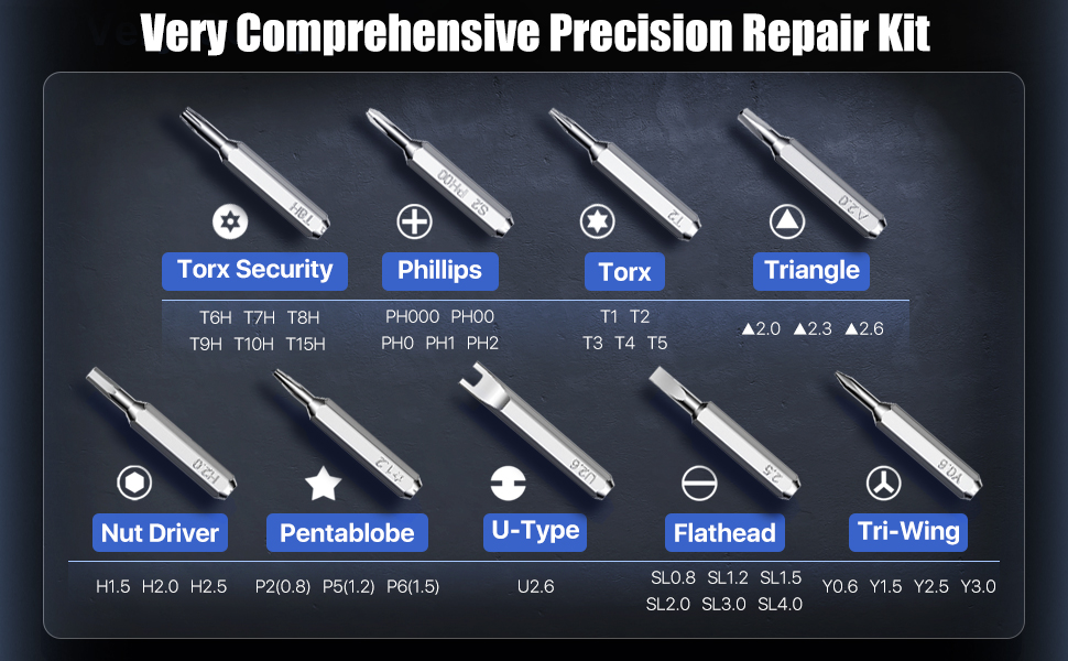 precision screwdriver set