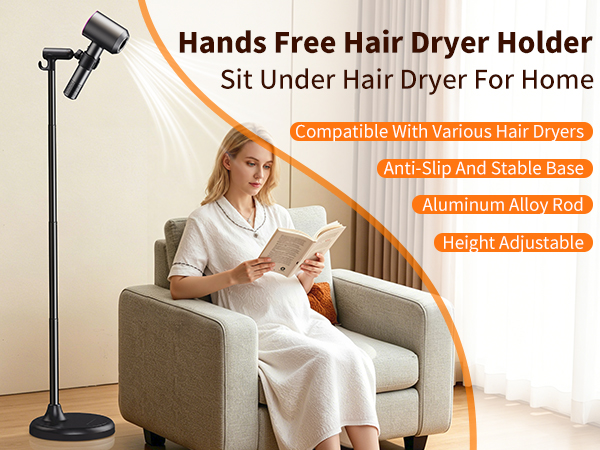 Hands Free Hair Dryer Holder