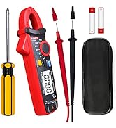 UNI-T UT210e Mini Digital Clamp Meter &amp; Phillips Screwdriver, HVAC Tool AC/DC Amp Meter Clamp Mul...