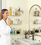 Clear wall shelf