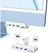 Gewokliy USB c hub for iMac 24 inch, 4K@60hz, USB 3.0 5Gbps, SD/TF Card Reader, 8-in1 USB c hub f...