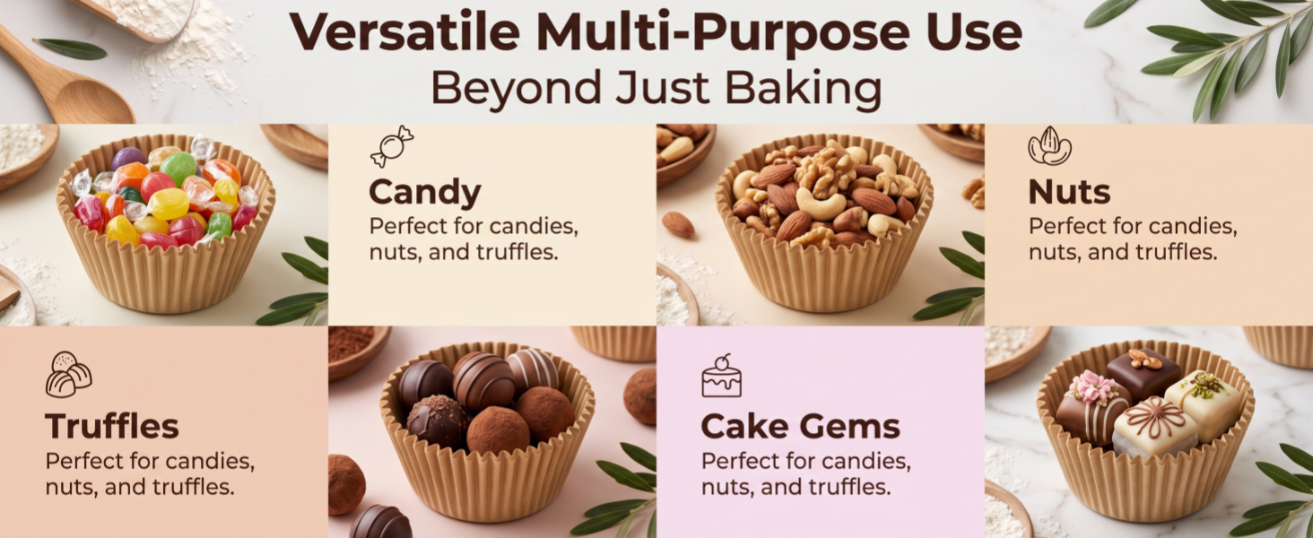 200 standard cupcake liners