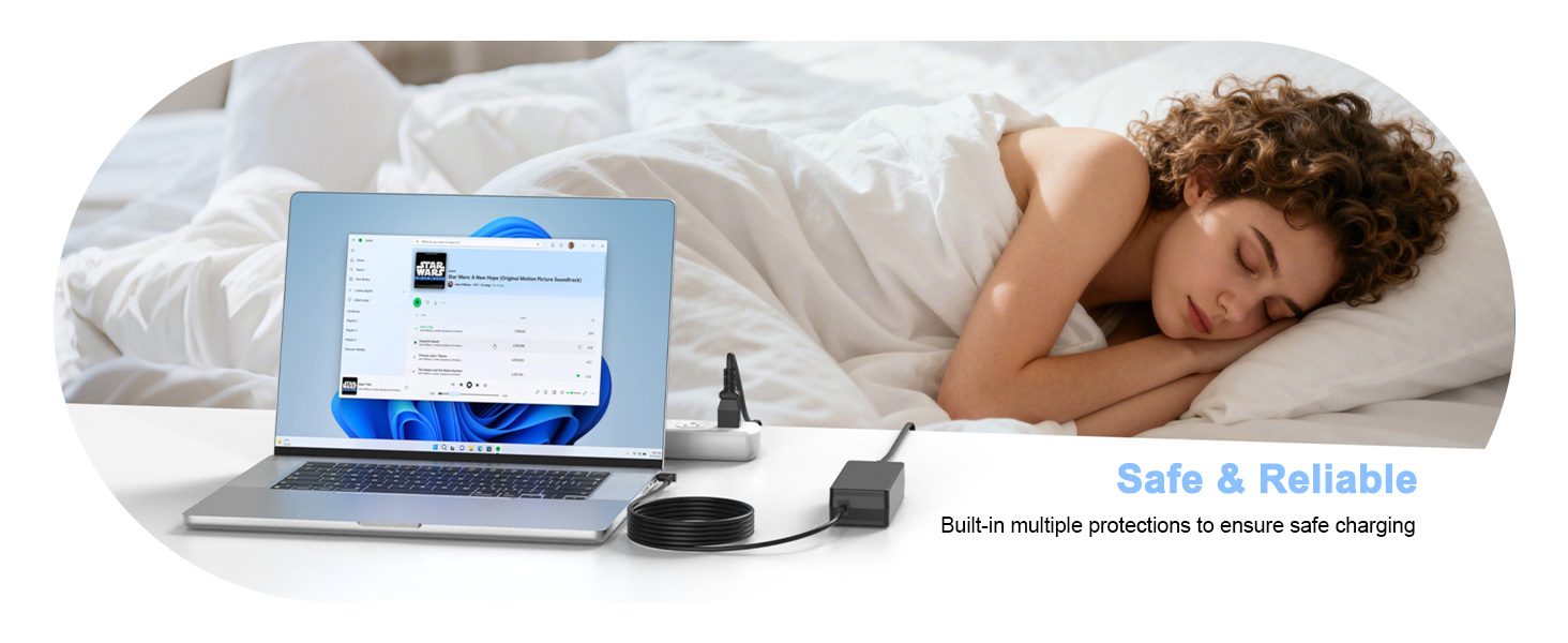 45w laptop charger