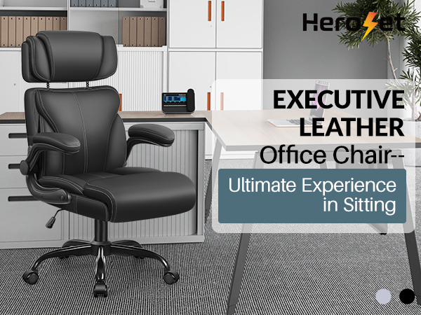 leather desk chair