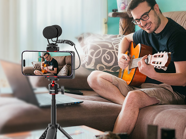 ULANZI CG02 Phone Tripod Mount with Remote Control
