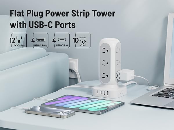 power strip tower