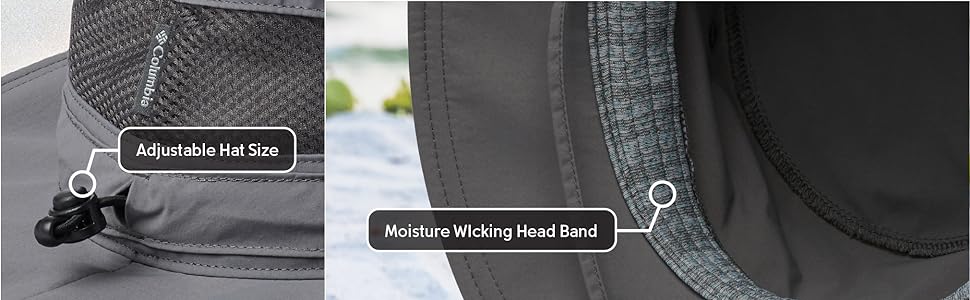 Quick-drying hiking hat with long-lasting comfort for hot, active outdoor use