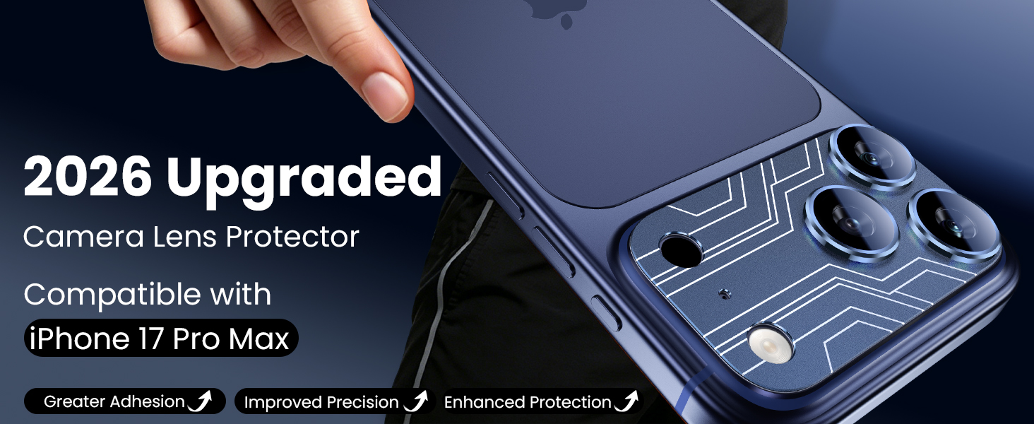 iPhone 17 Pro Max Camera Lens Protector
