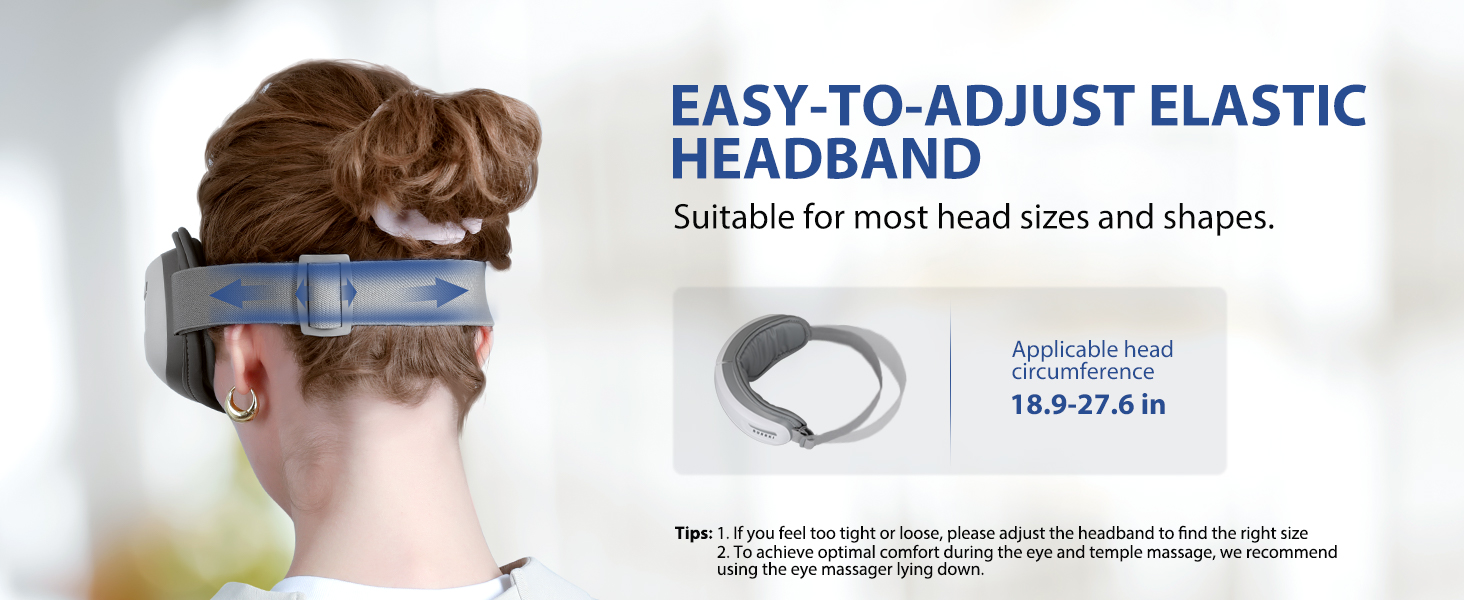 eye massager with heat and cooling