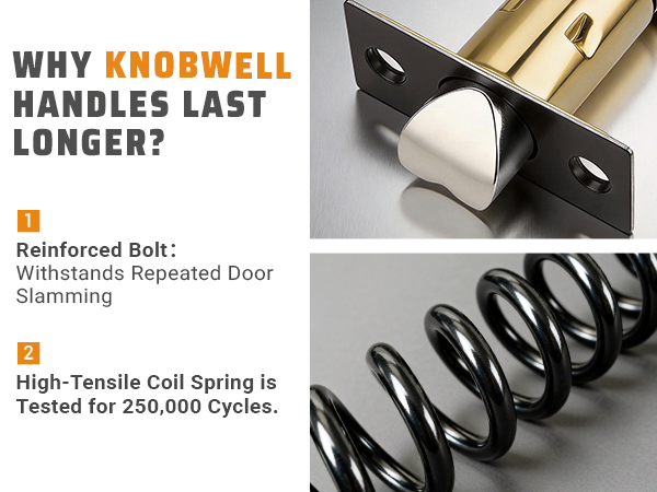 door knob black