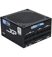 SAMA PC Power Supply, XP1200W Fully Modular PSU Platinum 80+, 12VHPWR PSU, ATX3.0&amp;PCIE5.0 Gaming ...