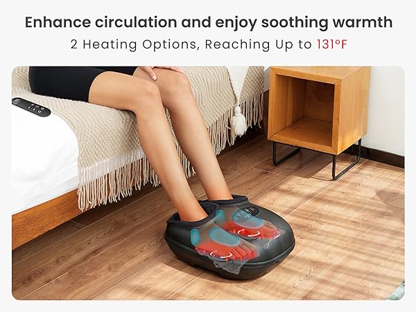 foot massager with heat