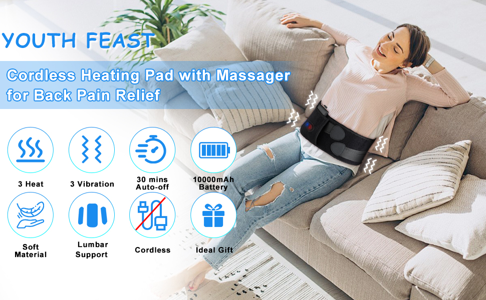 heating pad for back