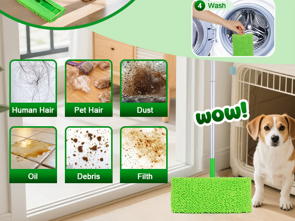 reusable mop pads