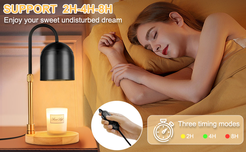 Candle Warmer Lamp black