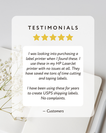 customer testimonials
