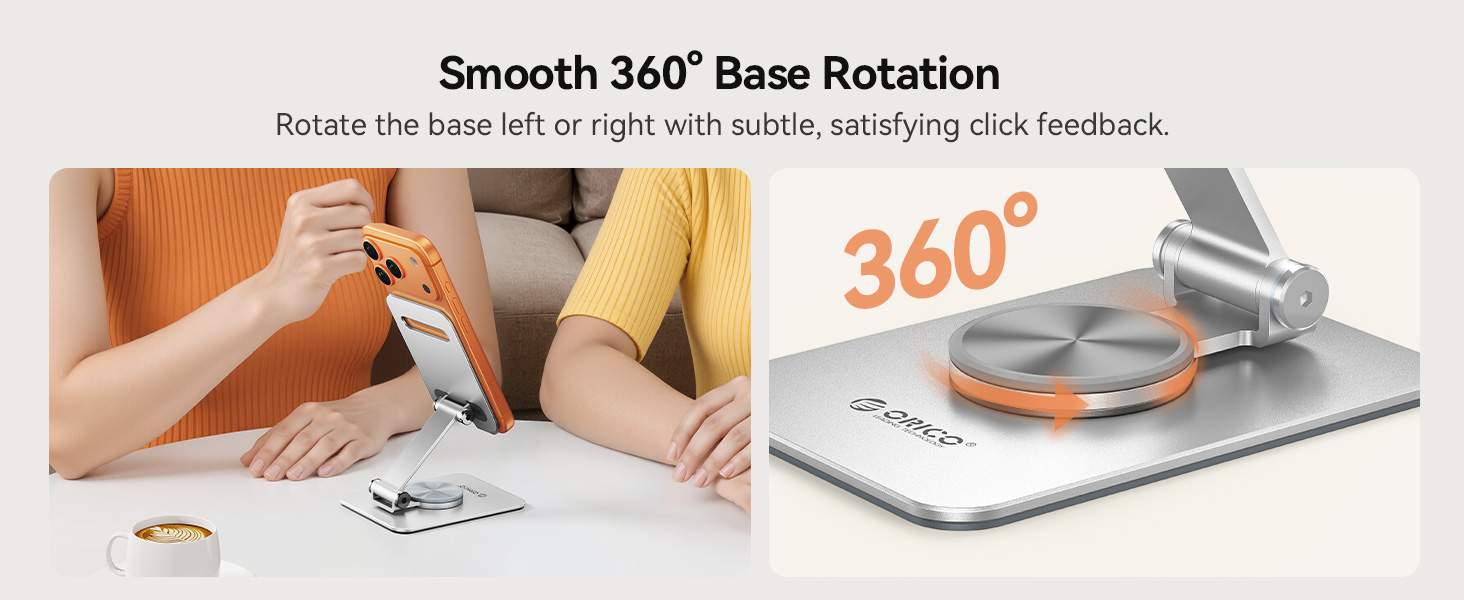 rotating phone stand