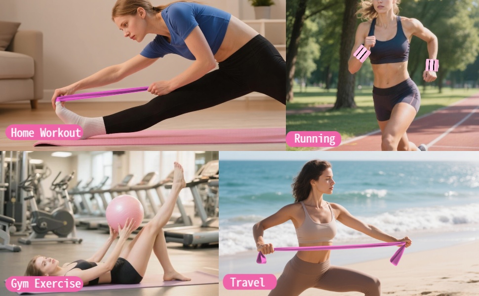 Accessories pilates essentials equipment kit for home workout