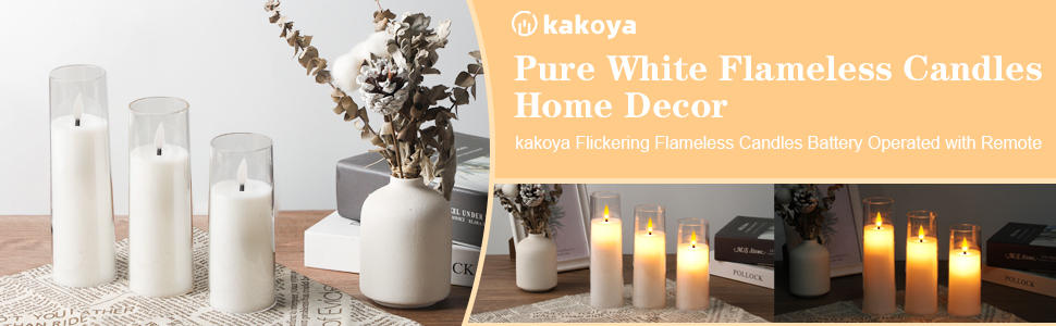 Flameless Candles Home Dector