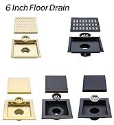 RANDOM 6-Inch floor drain