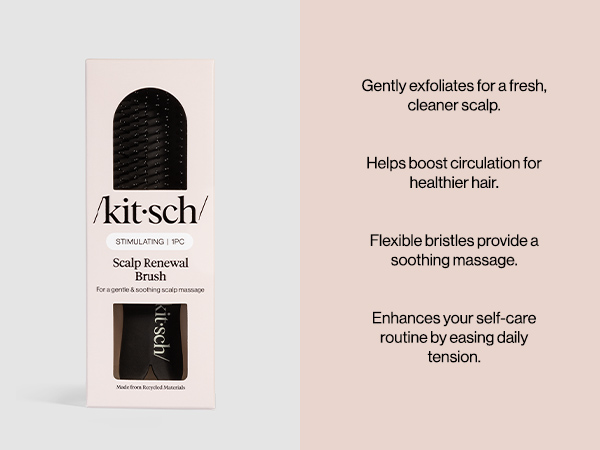 Kitsch Scalp Renewal Brush- Black