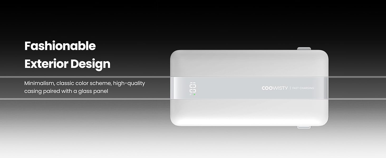 Fashionable exterior design-White