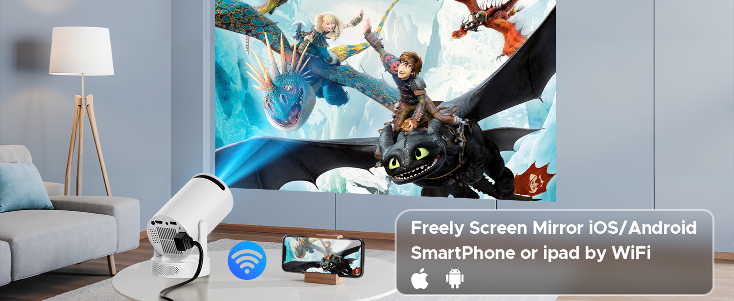 projector with wifi and bluetooth