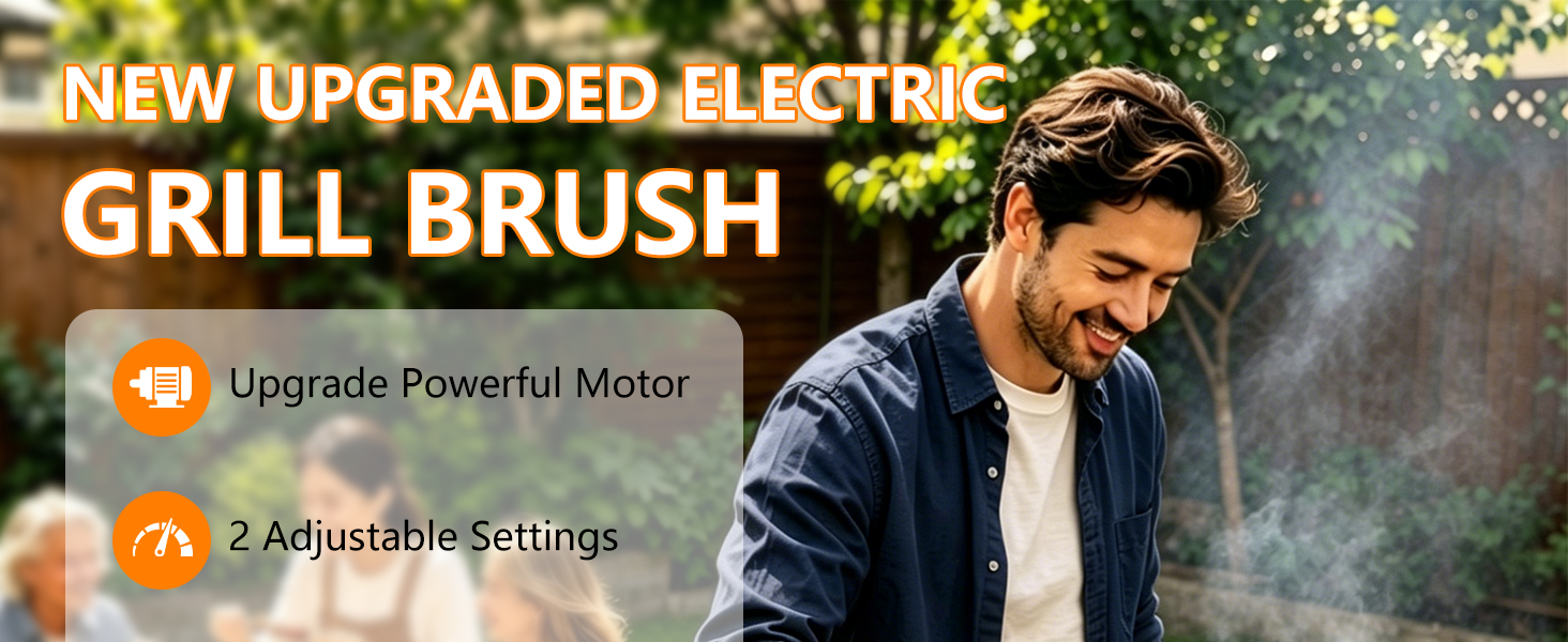 Electric Grill Brush for Outdoor