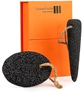 CopesFuda Natural Volcanic Pumice Stone for Feet &amp; Hands. Foot Scrubber for Dead Skin Remover &amp; D...