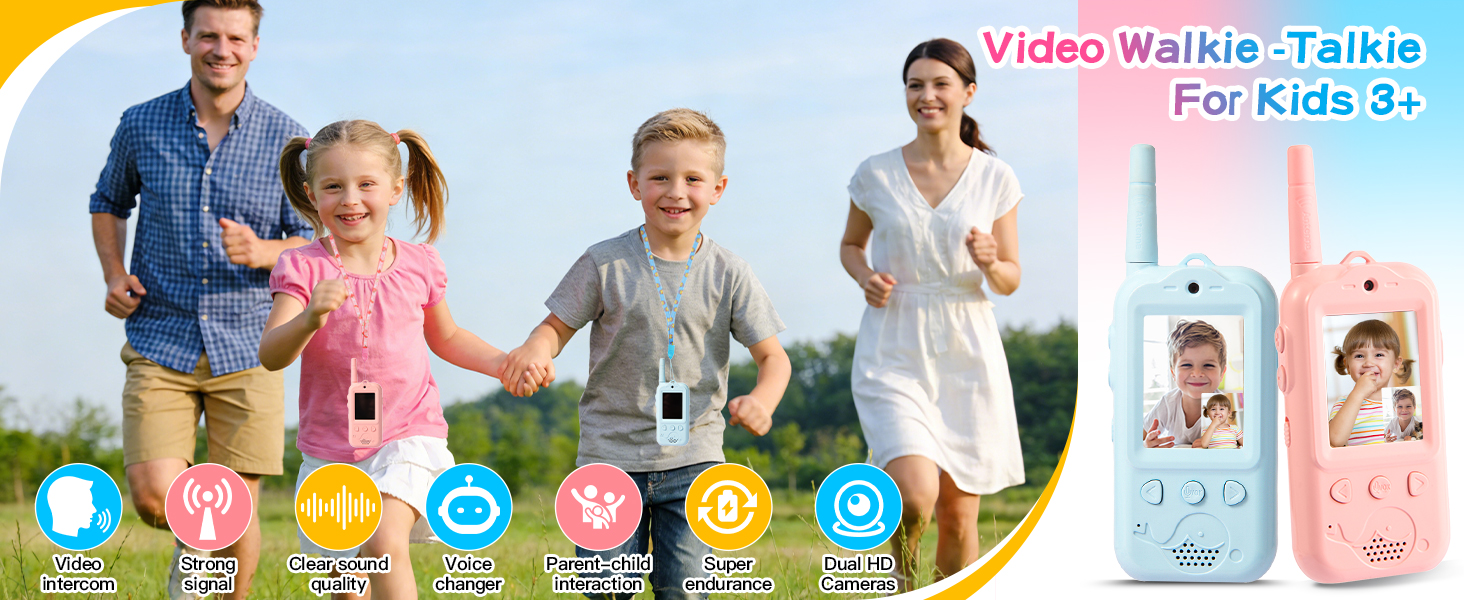 video walkie talkies for kids