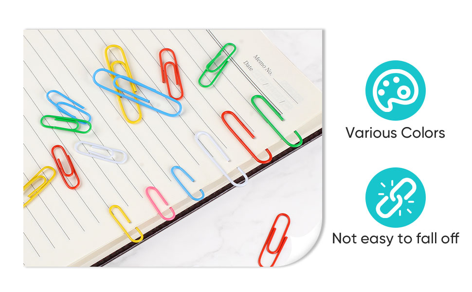 Paper Clips and Binder Clips Assorted Sizes