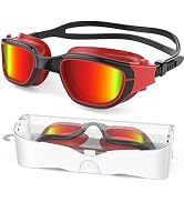 Zeligerstar Polarized Swimming Goggles, Unisex Adult Swim Goggles Anti Fog Anti UV Wide View Pool...
