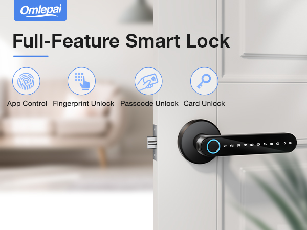 fingerprint doorknob