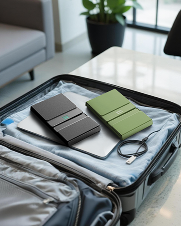 Pocket-sized Foldable Travel Keyboard