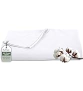 Royale Linens 300 Thread Count 100% Long Staple Combed Cotton Flat Sheet - Super Soft - Top Sheet...