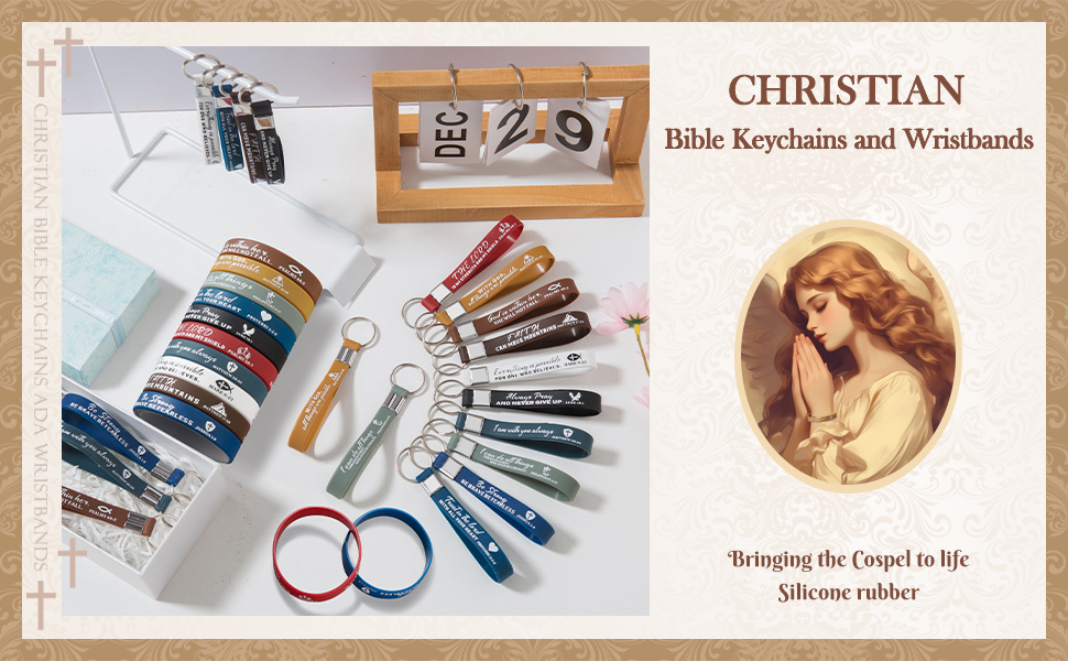 Christian Bracelets and Keychains