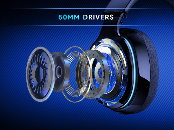 Gtheos wireless gaming headset ps5 headset gaming headphones bluetooth gaming headset