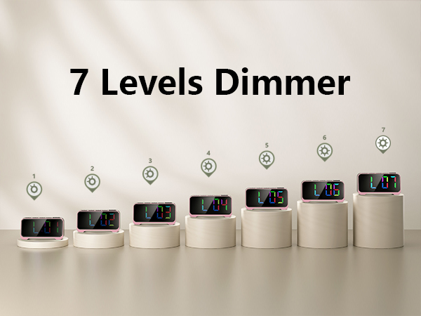 7 levels dimmer