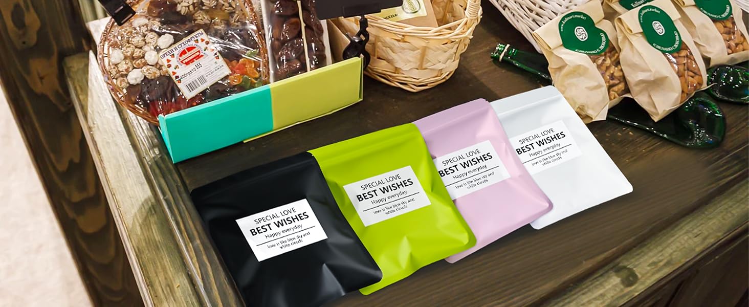 resealable bags