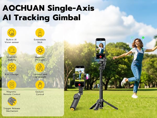 Multi-functional gimbal
