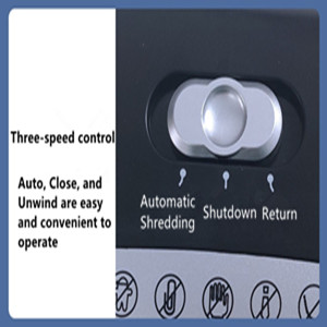 6-Sheet Strip Cut Paper Shredder