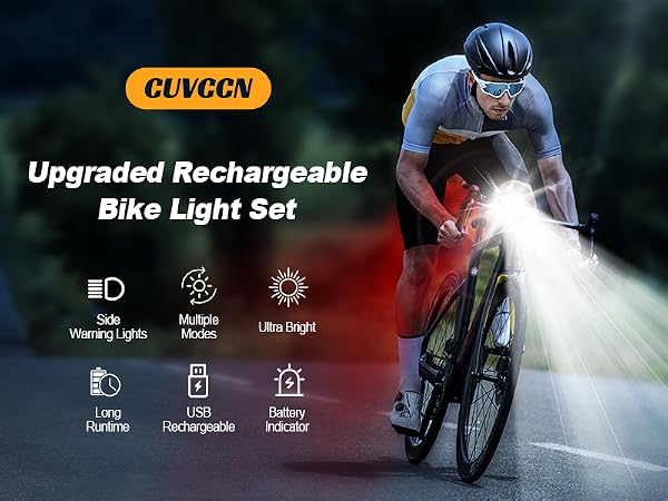 ebike accessories mountain bike accessories bicycle light bike lights front and back bike headlight