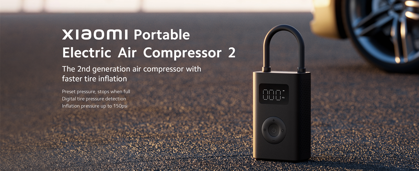 Xiaomi Portable Electric Air Compressor 2
