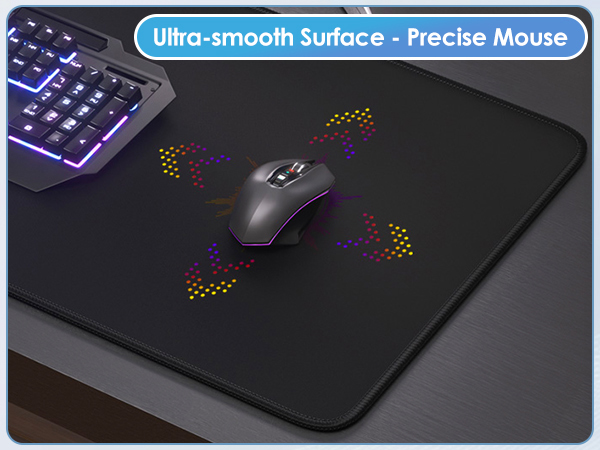 Gaming Mouse Pad with Ultra-smooth Surface